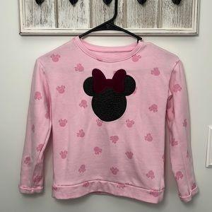 Disney Jumping Beans Girl Size 7 Minnie Mouse Sweatshirt.